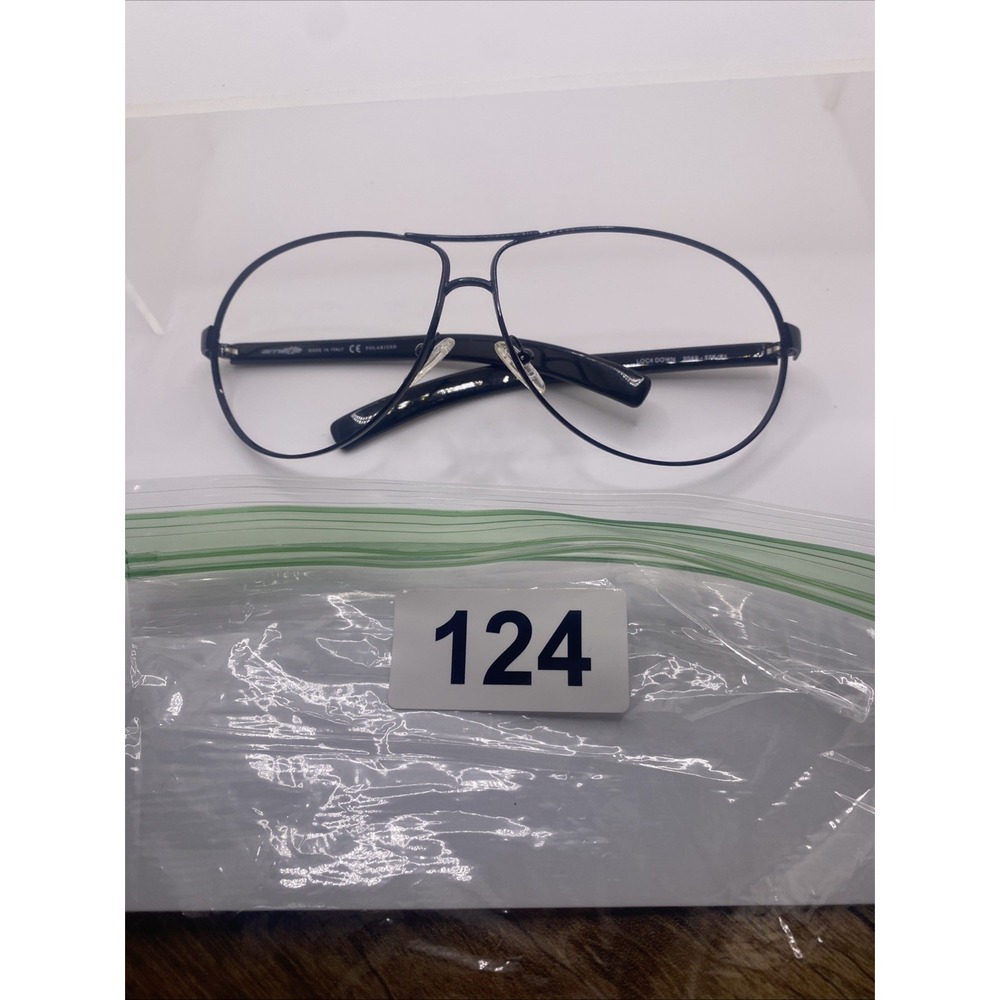 Arnette Sunglasses FRAMES ONLY Lockdown 3049 - 528/81 Aviator Black 124 - Picture 15 of 15